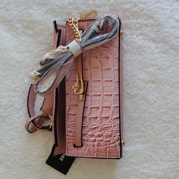 NWT Pink American Bee Purse with crossbody removable strap - Picture 13 of 14